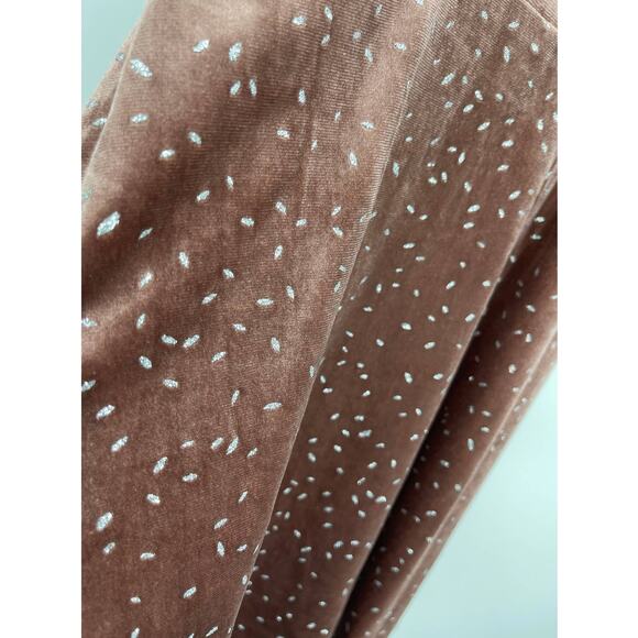 Speechless Juniors Womens Soft Velvet Champagne Silver Dress Medium NEW - Picture 9 of 12